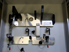 Cockpitmontage pruefvorrichtung