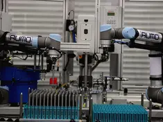 Nietautomat Getriebebau Taumelnietverbindung