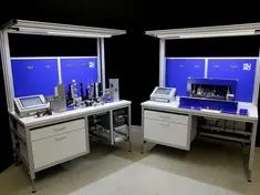 Cockpitmontage pruefvorrichtung