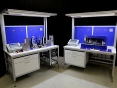 Cockpitmontage pruefvorrichtung