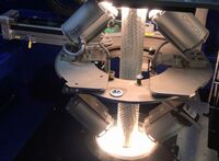 Fixation with IR emitter