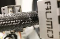 radial thermal fixation of the braid tube
