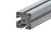 Aluminiumprofil AI 40x40L Nut 8