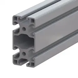 Aluminiumprofil AI 40x80L Nut 8