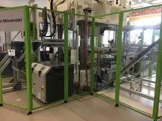 Organoblech Handling Gesamtansicht montiert