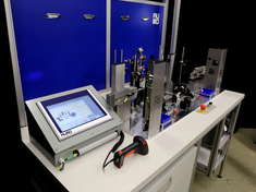 Cockpitmontage pruefvorrichtung