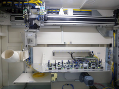 Anlage zur Oberflächenstrukturierung mittels Laser von Aluminiumkomponenten