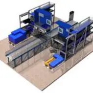 Renderbild einer Beispielanlage