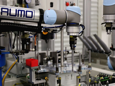 Nietautomat Getriebebau Taumelnietverbindung