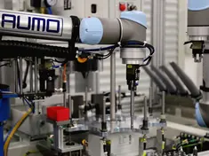 Nietautomat Getriebebau Taumelnietverbindung