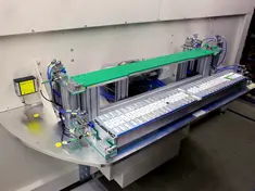 Anlage zur Oberflächenstrukturierung mittels Laser von Aluminiumkomponenten